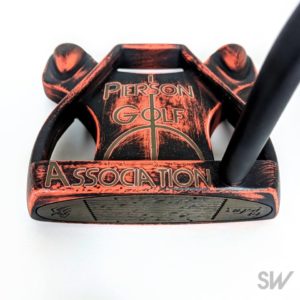 orange battleworn putter cerakote