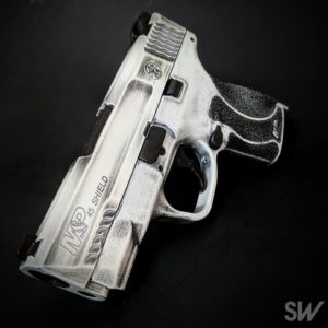 battleworn white cerakote