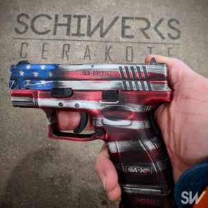 american flag cerakote