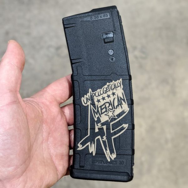 lasered magazine pmag