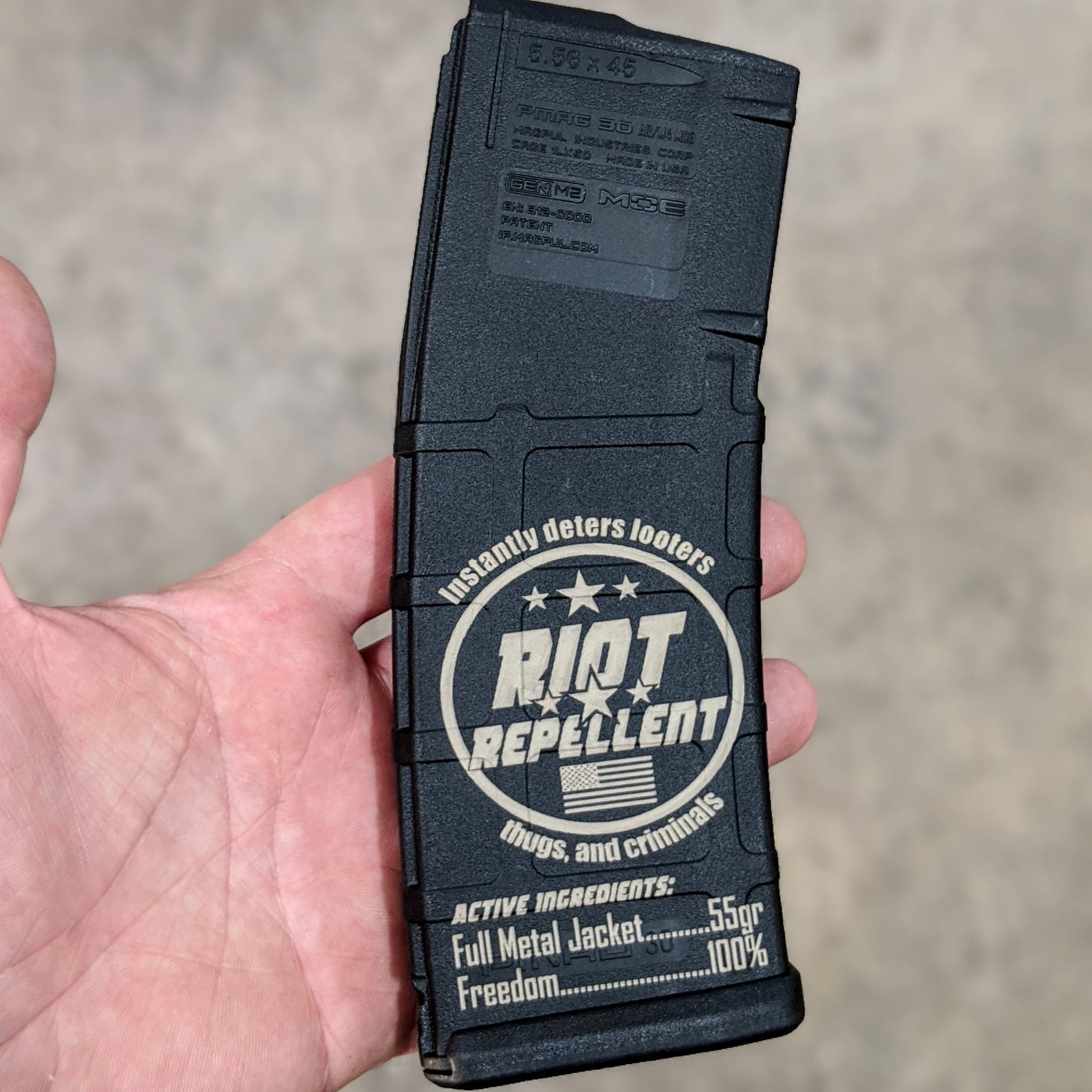 "Riot Repellent" Pmags