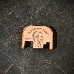 copper glock abe lincoln backplate