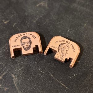 Copper Glock backplates