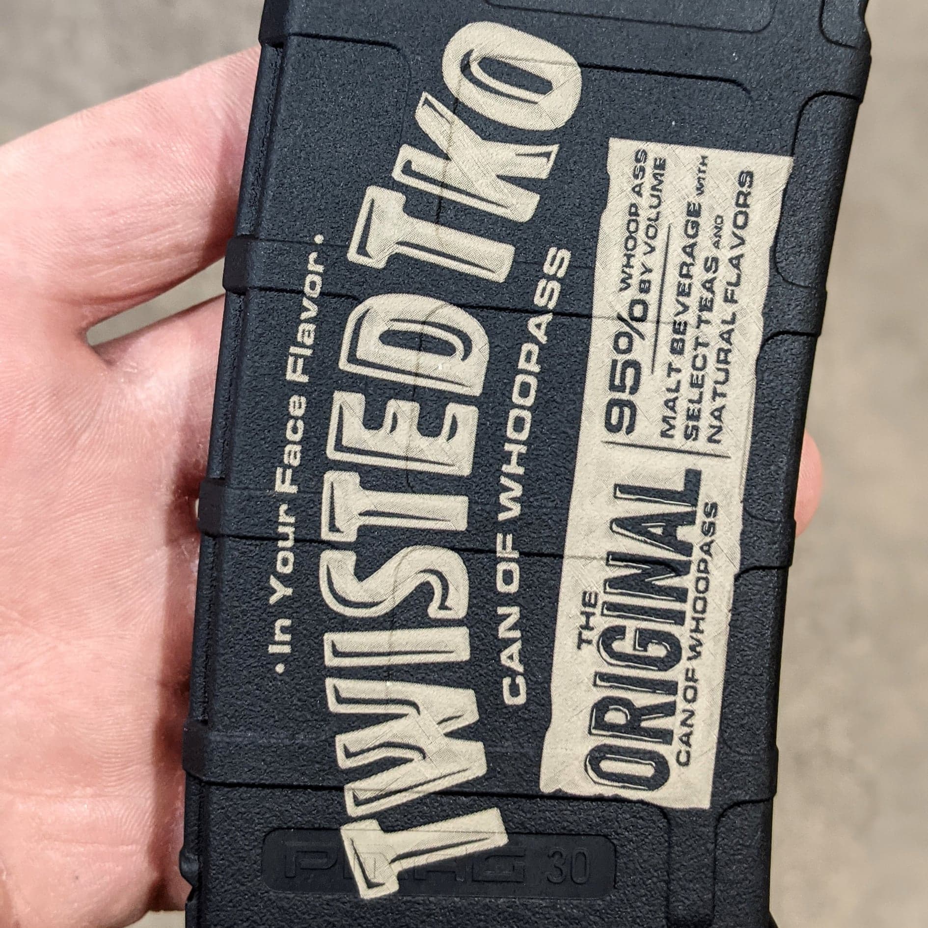 twisted tea lasered pmag