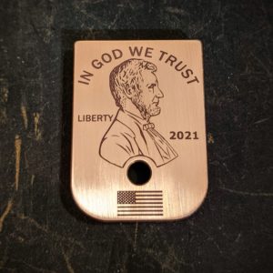Penny Abe lincoln Copper Mag Plates