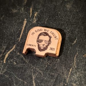Penny Abe lincoln Copper backplate