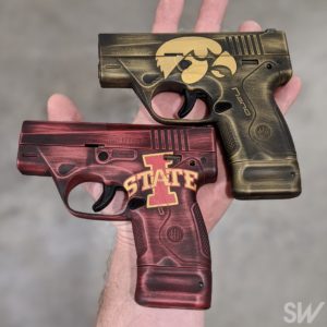 iowa iowa state cerakote beretta