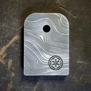 Beskar steel glock mag base