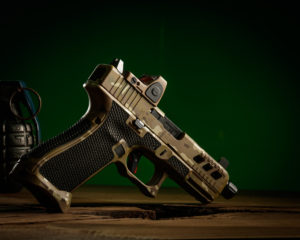 multicam stippled glock