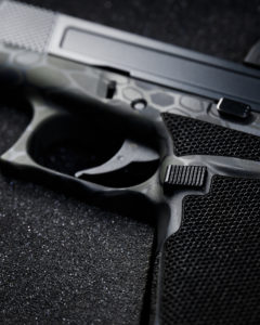stippled cerakoted glock