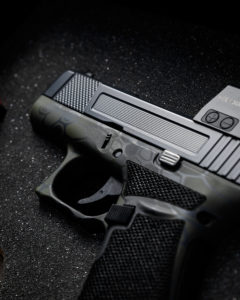 Custom stippled glock