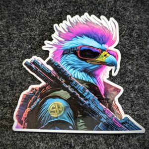 Animilitia stickers