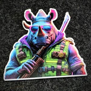 Animilitia stickers