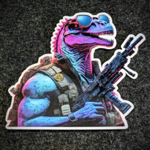 Animilitia stickers