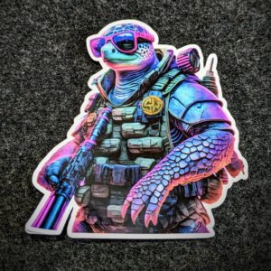 Animilitia stickers