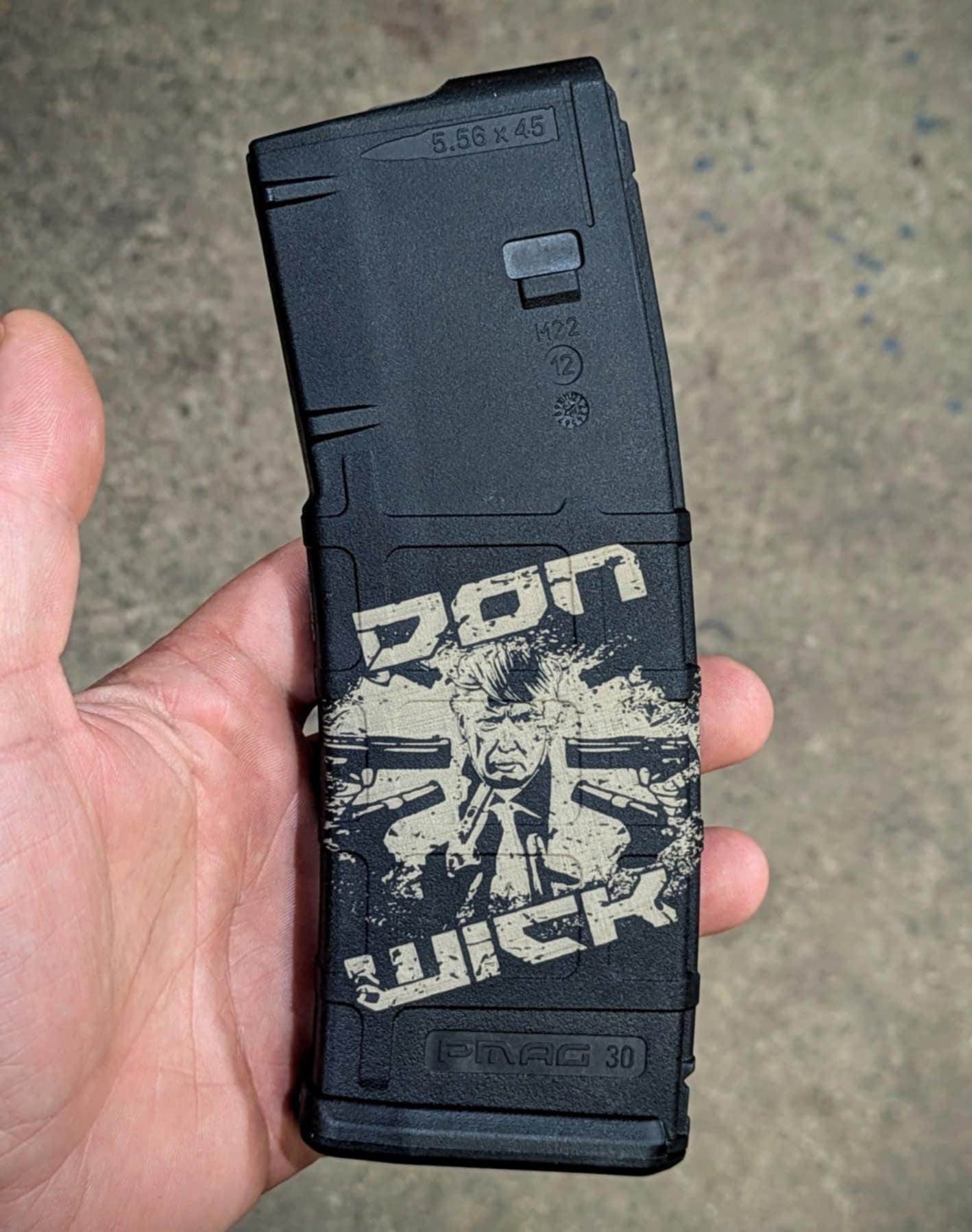 Don Wick Lasered Pmag