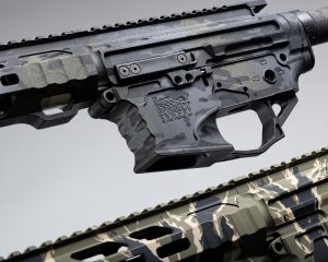 Black Multicam topographic cerakote