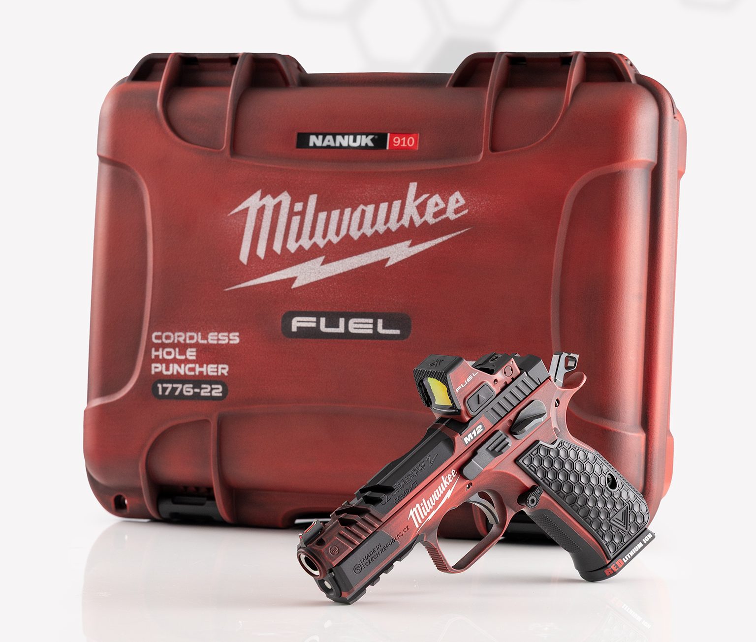 milwaukee fuel m12 cerakote with case