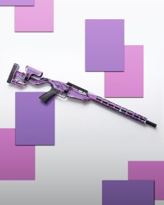 purple cel shaded ruger precision