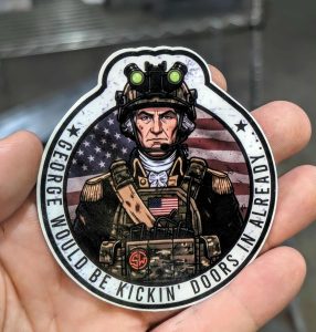 George Washington Sticker