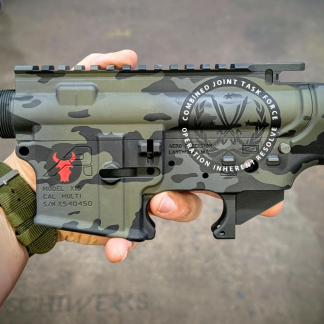 Black mulitcam AR receiver set